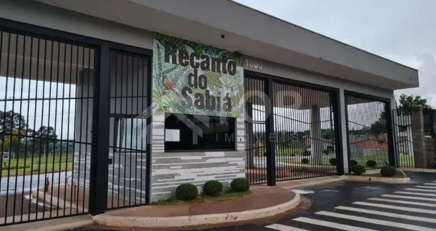 Terreno em condomínio fechado à venda no Residencial Samambaia, São Carlos 