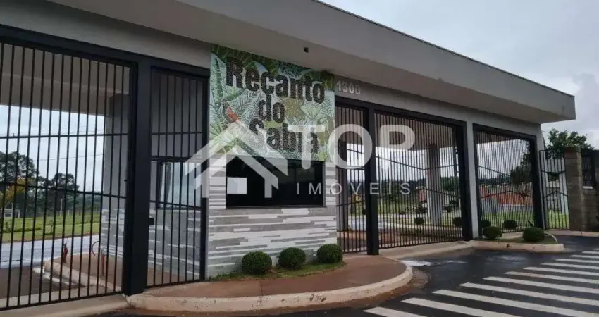 Terreno em condomínio fechado à venda no Residencial Samambaia, São Carlos 