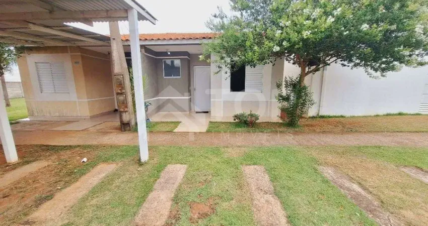 Casa para locacao com 2 quartos e churrasqueira no condominio moradas 1