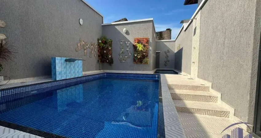 Casa com 2 dormitórios à venda, 54 m² por R$ 330.000,00 - Maracanã - Praia Grande/SP