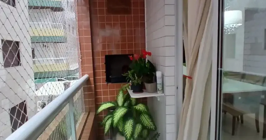 Apartamento com 2 dormitórios à venda, 76 m² por R$ 410.000,00 - Vila Guilhermina - Praia Grande/SP