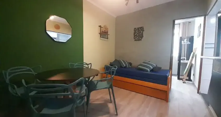 Kitnet com 1 dormitório para alugar, 35 m² por R$ 1.900,00/mês - Vila Guilhermina - Praia Grande/SP