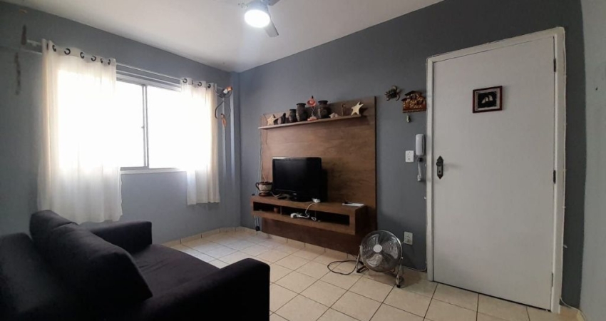 Apartamento com 1 dormitório para alugar, 42 m² por R$ 2.000,02/mês - Vila Guilhermina - Praia Grande/SP