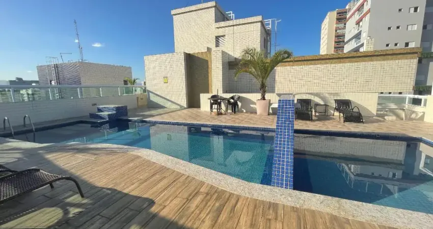 Apartamento com 2 dormitórios à venda, 83 m² por R$ 580.000 - Vila Guilhermina - Praia Grande/SP