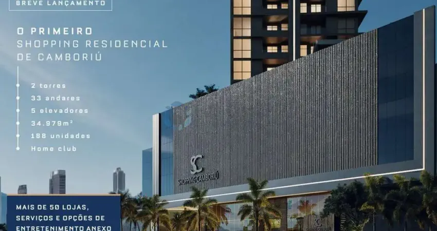 Apartamento com 2 quartos à venda na Avenida Santa Catarina, Tabuleiro, Camboriú