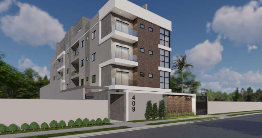 Apartamento garden suspenso com 2 quartos, suíte a venda em Pinhais.