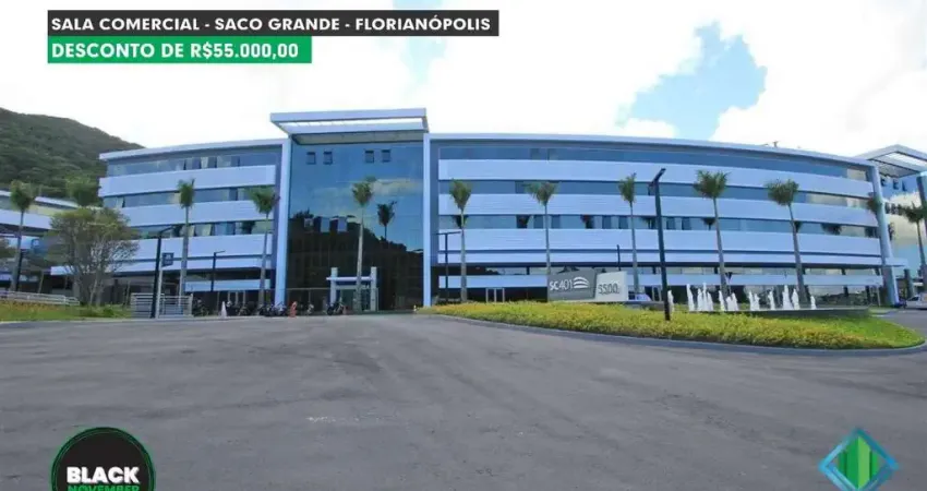 Sala comercial com 1 sala à venda na Rodovia José Carlos Daux, 5500, Santo Antônio de Lisboa, Florianópolis