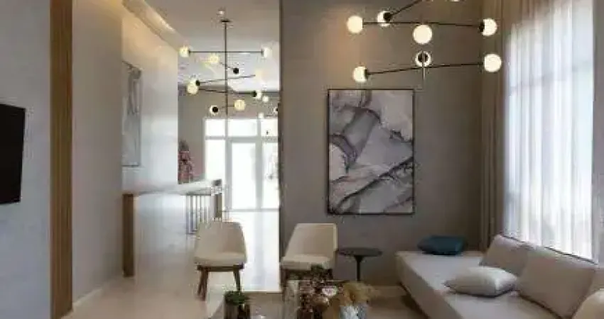 Apartamento 80 metros 2 quartos sendo 2 suítes e infra para churrasqueira a carvão