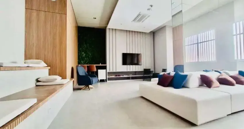 Apartamento 80 metros 2 quartos sendo 2 suítes e infra para churrasqueira a carvão