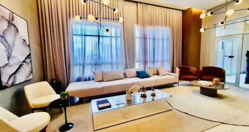 Apartamento 80 metros 2 quartos sendo 2 suítes e infra para churrasqueira a carvão