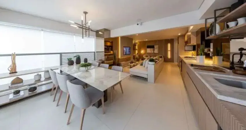 Apartamento 81 m² com 2 dormitórios, sendo 1 suíte e 1 vaga de garagem e depósito privativo