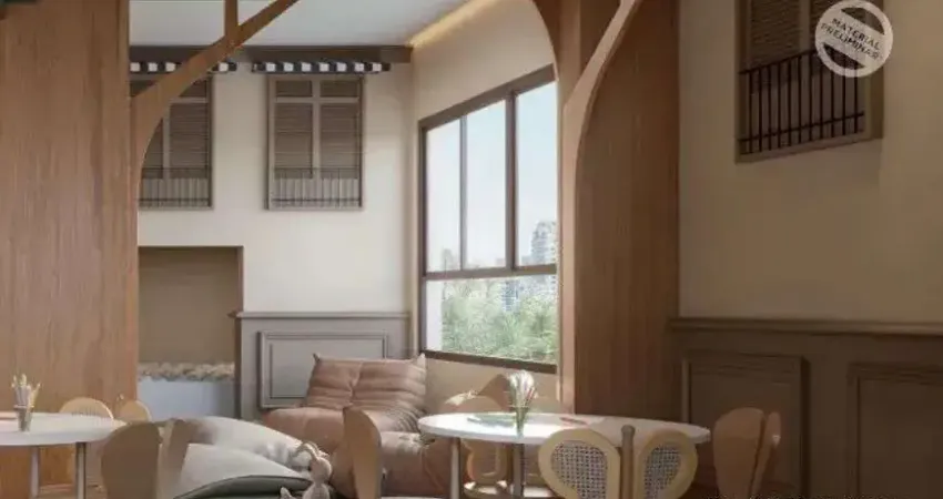 Apartamento de 141 m² com 4 dormitórios ou 3 suítes, hall privativo com 2 vagas de garagem