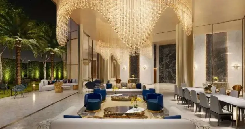 Apartamento de luxo com 150 metros² , condomínio com decoração da grife versace