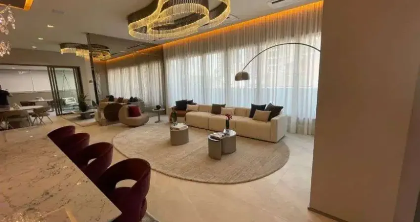 Apartamento de 161 m² com 3 suítes, hall privativo e 2 vagas de garagem