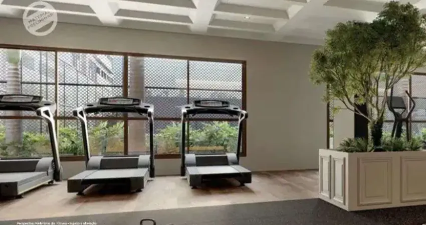 Apartamento de 141 m² com 4 dormitórios ou 3 suítes, hall privativo, varanda gourmet e ambientes pla