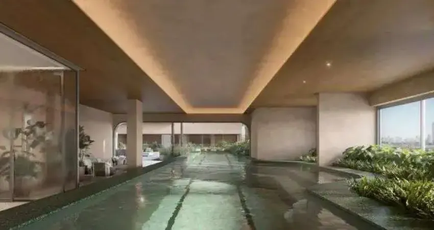 Apartamentos de 114 m² com 3 suítes, hall privativo, varanda gourmet e ambientes planejados.