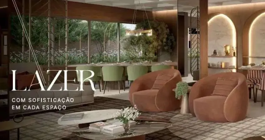 Apartamento com 141 m² com 4 quartos, 2 suítes e 2 vagas em condomínio com quadra de tênis