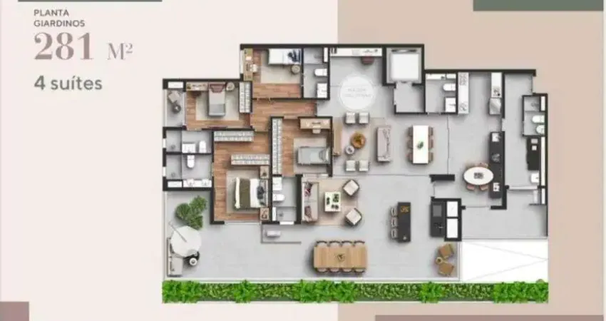 Imóvel para venda tem 281 metros quadrados com 4 quartos em jardim vila mariana - são paulo - sp