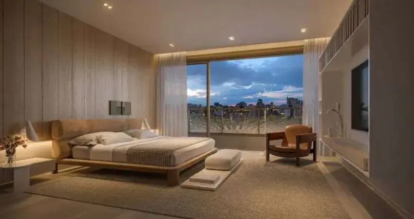 Apartamento 212m², com 3 suítes, onde o extraordinário da arte serve ao cotidiano da vida.