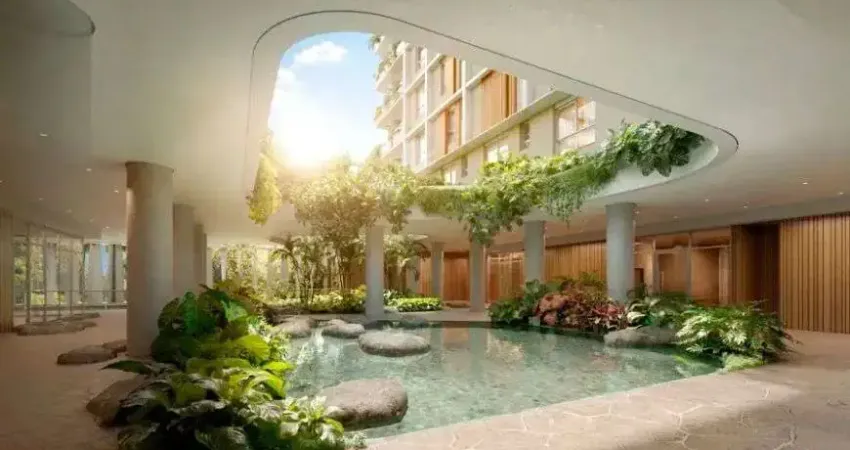 Belíssimo apartamento de 412 m² com 4 suítes em condominio com quadra de tênis coberta de saibro