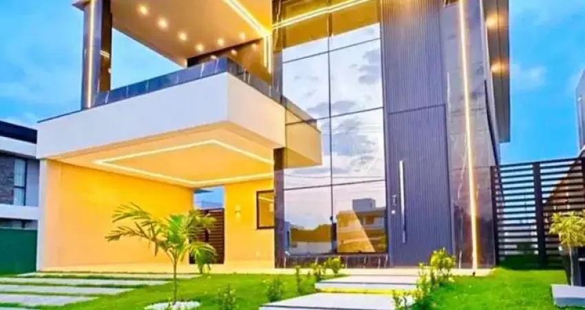 Casa em condomínio para venda em eusébio, cidade alpha, 4 dormitórios, 4 suítes, 6 banheiros, 4 vagas