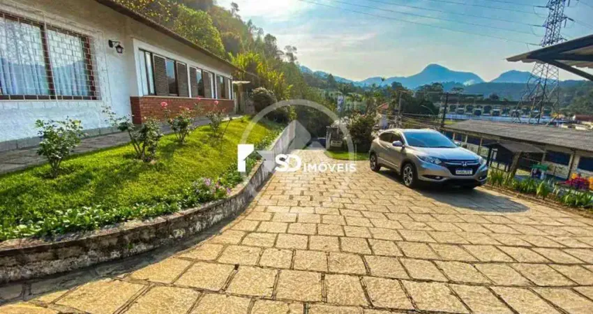 Casa 6 quartos na avenida principal, 300m, barra do imbui, teresópolis/rj codigo: 61127