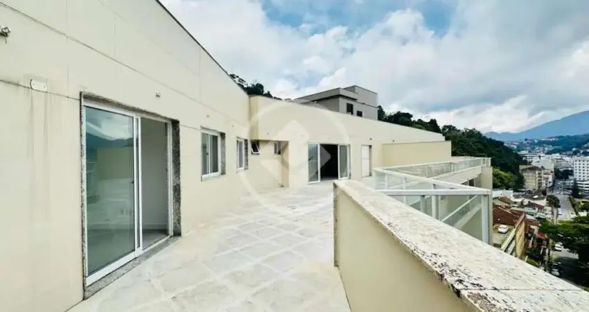 Cobertura 3 quartos, 180m, agriões, teresópolis/rj codigo: 73583