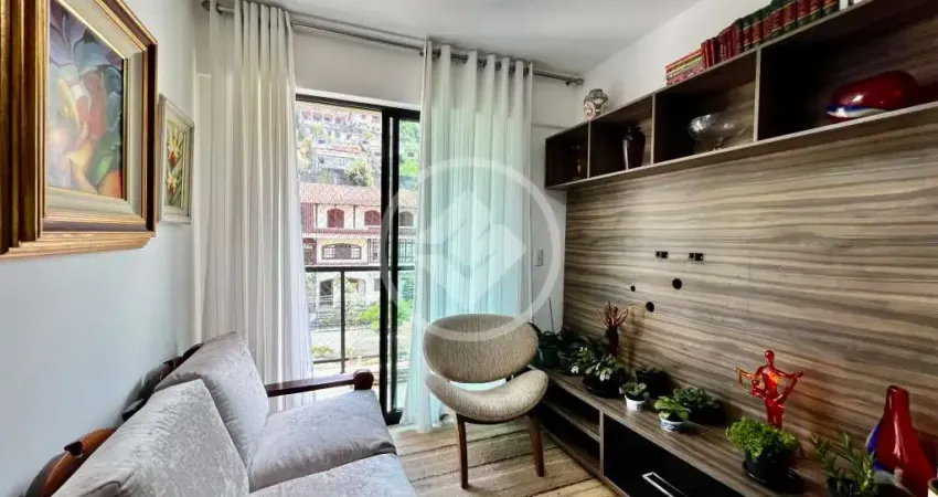 Apartamento 1 quarto, 46 m² à venda por r$ 370.000, agriões - teresópolis/rj codigo: 149792