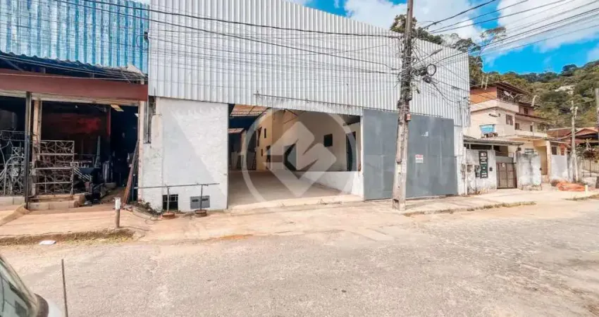 Galpão para locação 300m², aluguel r$8.000, 3 banheiros em teresópolis / rj codigo: 144933