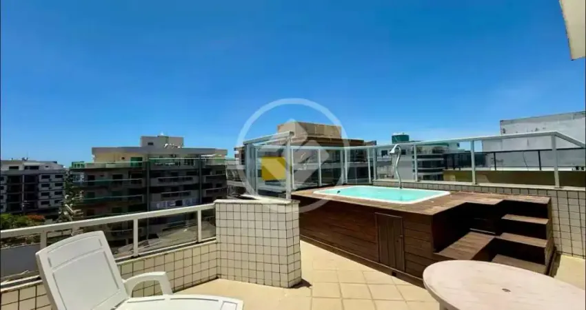 Cobertura duplex na praia do forte, 3 quartos, 160 m², cabo frio/rj codigo: 82689