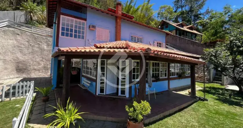 Casa fora de condomínio com 5 quartos à venda, 220m² por r$ 970.000,00 - golfe-teresópolis/rj codigo: 155647