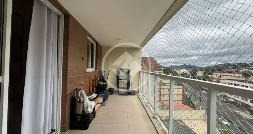 Apartamento moderno de 2 quartos, varanda e área de lazer completa em teresópolis-rj codigo: 148543