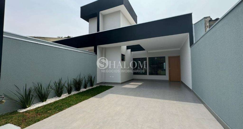 Casa à venda em Maringá, Conjunto João de Barro Porto Seguro II, com 3 quartos, com 80 m²