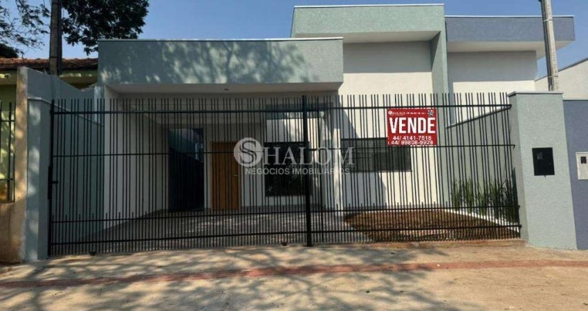 Casa à venda em Maringá, Conjunto João de Barro Itaparica, com 3 quartos, com 80 m²
