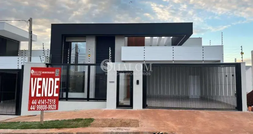 Casa à venda em Maringá, Jardim Munique, com 3 suítes, com 209.59 m²