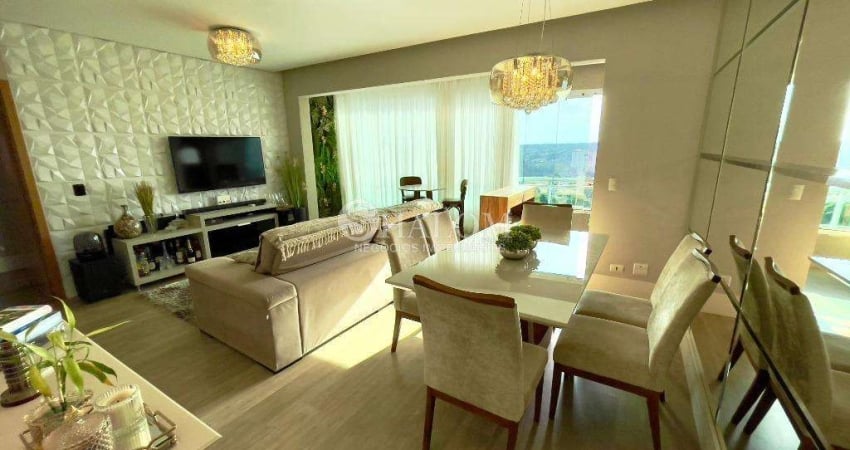 Apartamento à venda em Maringá, Jardim Tabaete, com 3 suítes, com 120 m², TROPICAL SUMMER