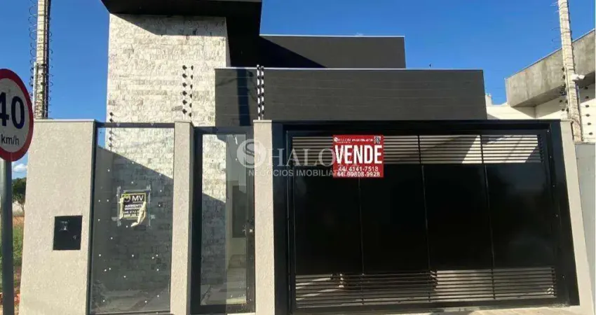 Casa à venda em Maringá, Bom Jardim, com 3 quartos, com 139.98 m²