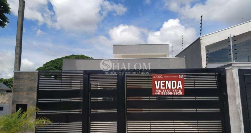 Casa à venda em Maringá, Parque Residencial Aeroporto, com 3 quartos, com 94 m²