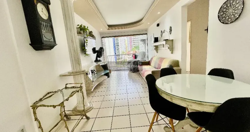 Apartamento para venda possui 77 metros com 3 quartos sendo 1 suíte com 1 vg em casa amrela - Recife - PE