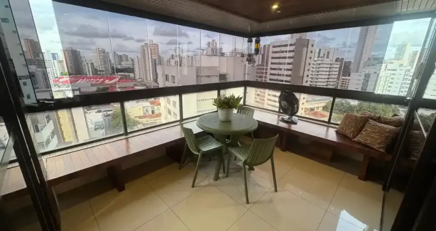 Apartamento para venda possui 167 metros com 4 quartos sendo 2 suítes com 2 vgs - nas Graças - Recife - PE