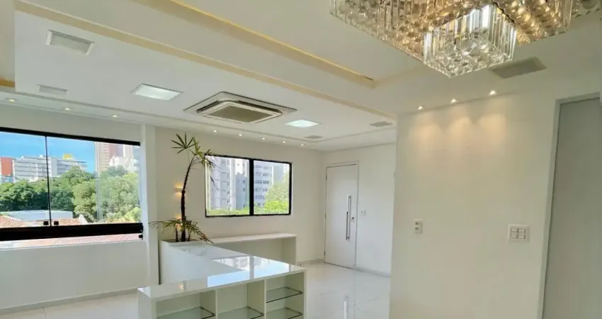 Apartamento para venda possui 96 metros com 3 quartos sendo 1 suíte com 2 vgs no espinheiro - recife - pe