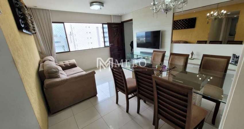 excelente apartamento de 3qts, 1suite, 1vaga, 75m² em Boa  Viagem