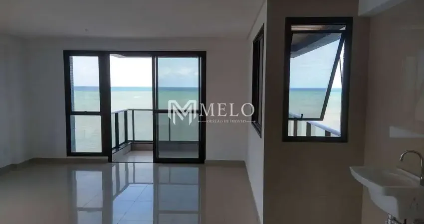 2qts., 01varanda, 01wc social, 1vaga, 58,63m² em boa viagem..