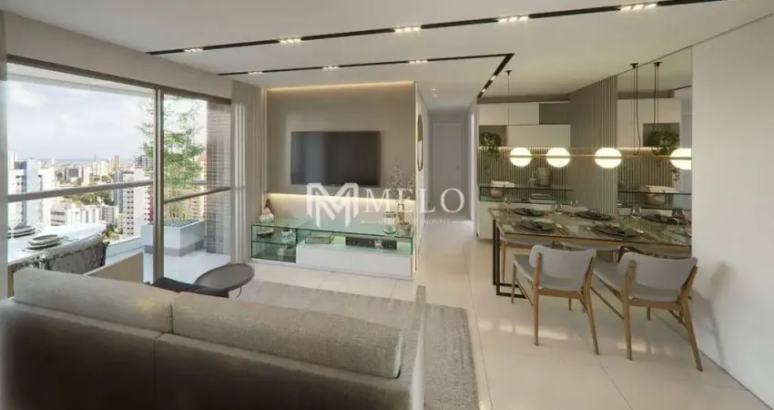 Oportunidade nas GRAÇAS: 53,47m², 02Qts, 01SUITE, 02WC, 01VAGA.