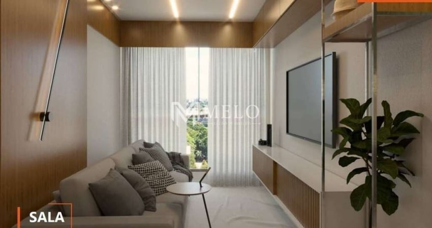 Apartamento com 32,65m², 01qt, 1suite, 1vaga no Torreão - Recife.