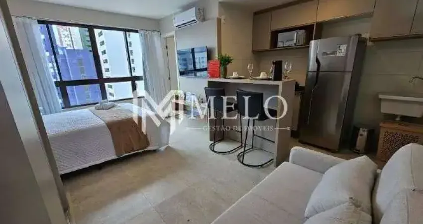 Flat com 1 quarto à venda na Rua Amália Bernardino de Sousa, Boa Viagem, Recife