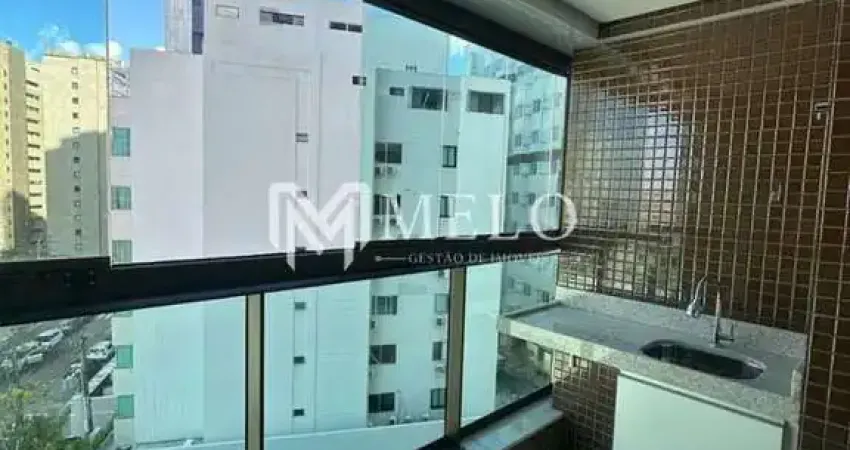 Em Boa Viagem com 3qts., 1suite, 2vagas, 90m2 com móveis fixos