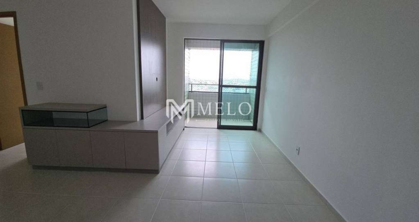 Apto. 3qts, 1suite com closet, dependência completa, 80m2, 2vagas e área de lazer completo