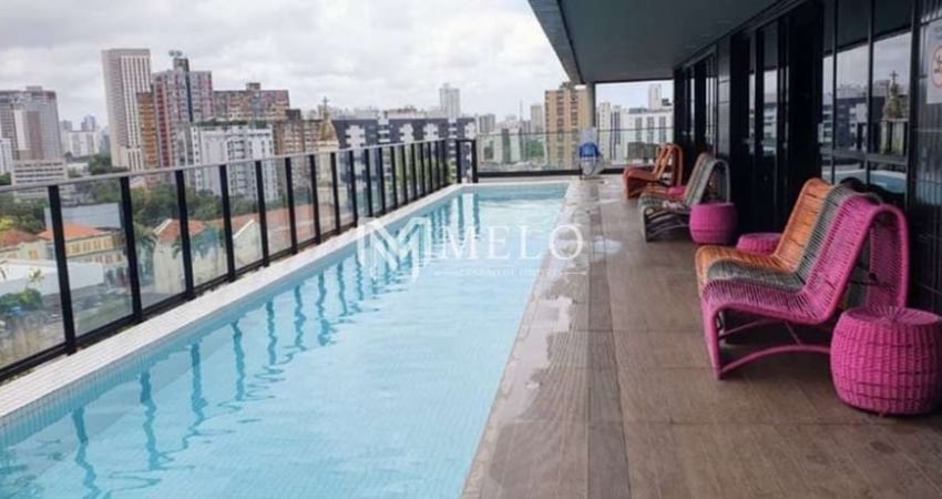 DOIS STUDIOS  MOBILIADOS E DECORADOS 40M² - TOLIVE ONE.