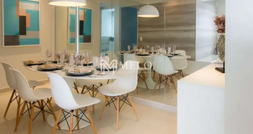 Apt. finamente mobiliado e decorado com 3qts, 1suite, 2vagas, dependência completa, varanda gourmet com 89m2 no rosarinho